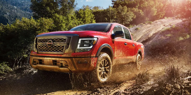 2024 Nissan Titan Offroading