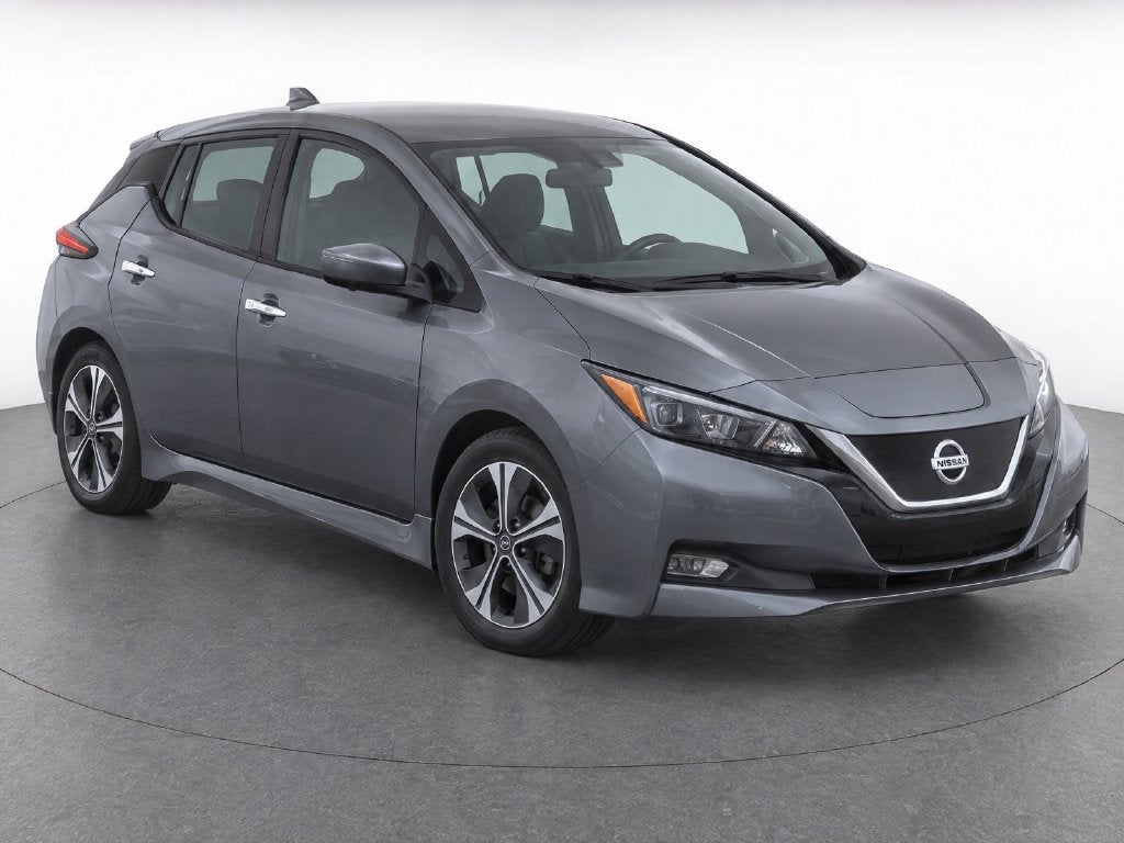 Certified 2021 Nissan Leaf SV Plus with VIN 1N4BZ1CV7MC555596 for sale in Lubbock, TX