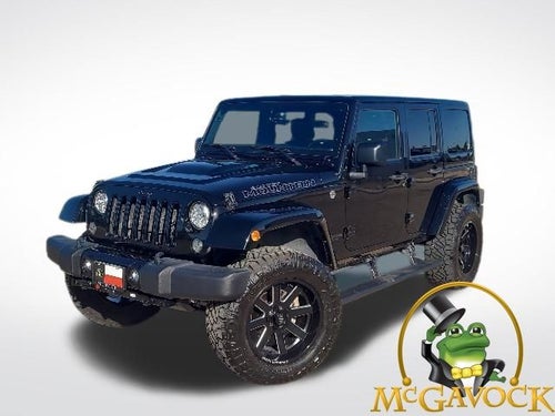 2017 Jeep Wrangler Unlimited Sahara