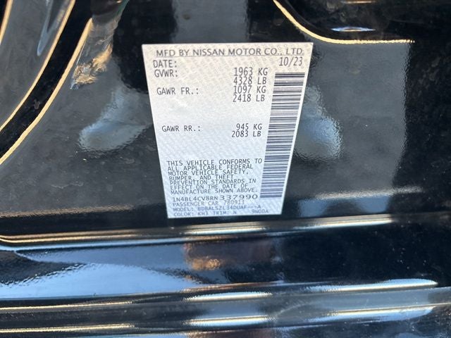 2024 Nissan Altima 2.5 SR