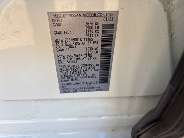 2023 Nissan Pathfinder SL