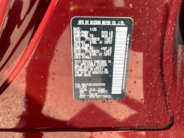 2025 Nissan Armada SL