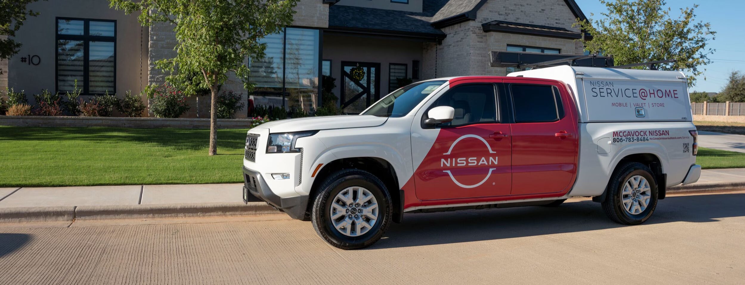 McGavock Nissan Lubbock Mobile Service Truck